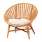 Bali & Pari Aerin Modern Bohemian Natural Rattan Accent Chair 243-13577-ZORO - alternate 1